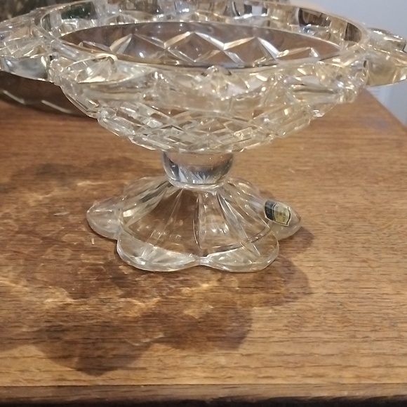 Polonia lead crystal candy dish. O18GW7house - Picture 3 of 6